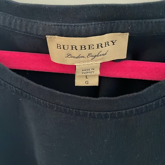Burberry Navy T-shirt - Picture 2 of 3